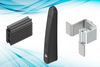 Insertable gasket profiles and associated cabinet locking hardware from EMKA