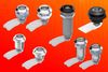 FDB Panel Fittings offer various standard lengths of quarter turn lock housings