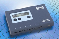 Temperature data loggers used both for general-purpose temperature logging applications and for specific through-process temperature monitoring applications in manufacturing.