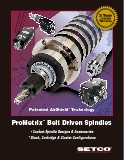 ProMetrix Belt Driven Spindle- New Higher Speed Ratings