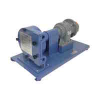 Randolph Austin offers air driven peristaltic pumps.  Each assembly consitst of a pump, motor and reducer mounted on a steel base such as the model 750-455 shown.  Available in combination with our 250, 400, 600, 610, 750 & 880 pumps.