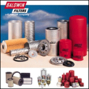Baldwin Filters for high quality air filters, oil filters, fuel filters and many more.