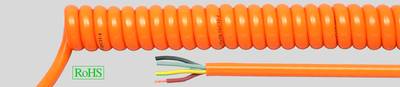 PUR Spiral Cables Orange