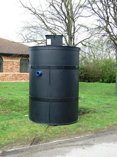 Vortex 6 person sewage treatment plant