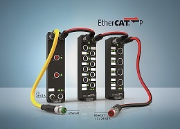 EtherCAT P with a wide range of IP 67 I/O options