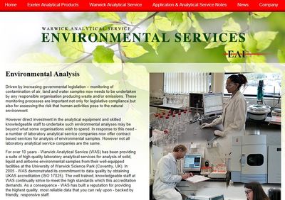 Environmental Sample Analysis Service