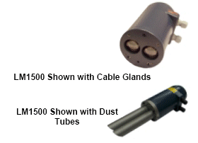 Laser distance & positioning transmitter Model LM1500